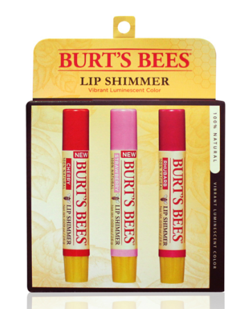 BURT'S BEES Make Lip Shimmer 3pack