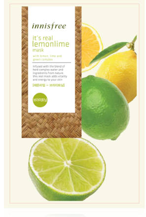 INNISFREE It's Real Lemon Lime 10pieces
