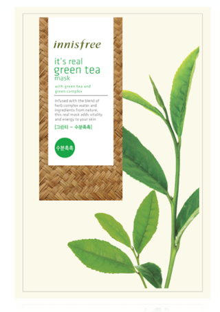 INNISFREE It's Real Green Tea Sheet 10pieces