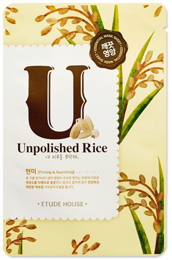 ETUDE HOUSE Unpolished Rice Mask Sheet 10pieces
