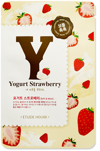 ETUDE HOUSE Yogurt Strawberry Mask Sheet 10pieces