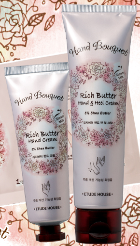 ETUDE HOUSE Hand Bouquet Rich Collagen Hand & Heel Cream