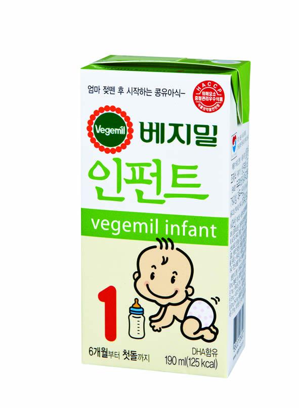 VEGEMIL Baby Soy Milk (infant 1)